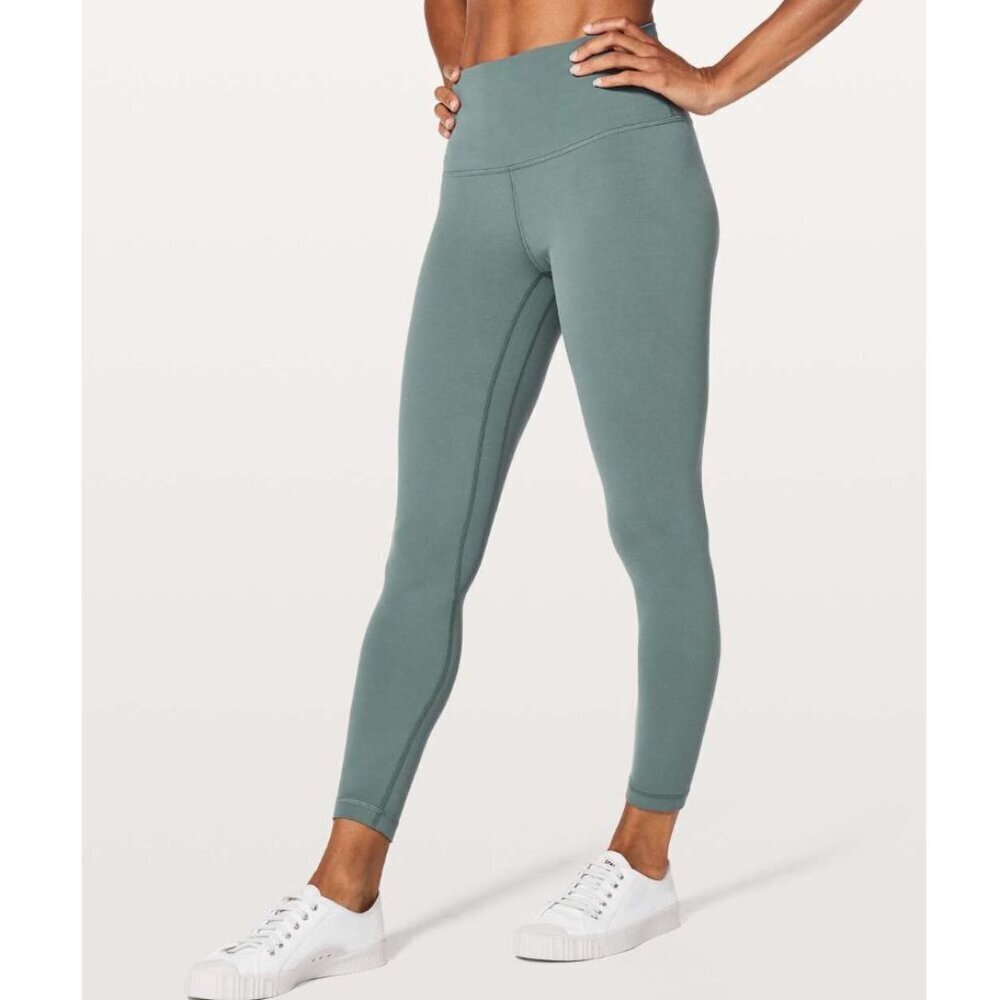 Lululemon Align Pant 25" Sea Steel Blue Size 6